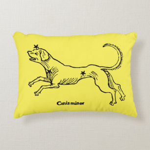 Canis Minor, 1482 Accent Pillow