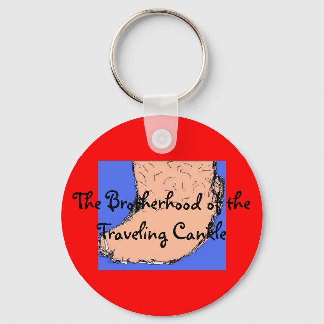 Cankle, The Brotherhood of the Tra... - Customized Keychain (Front)