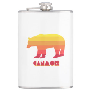 Canmore Alberta Rainbow Bear Hip Flask