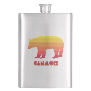 Canmore Alberta Rainbow Bear Hip Flask