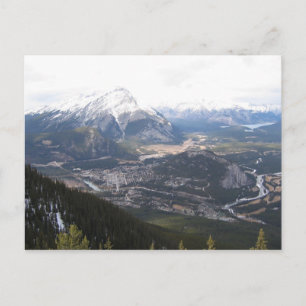 Canmore Alberta's Mystic Springs Postcard