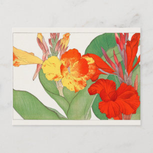 Canna by Tanigami Konan Postcard