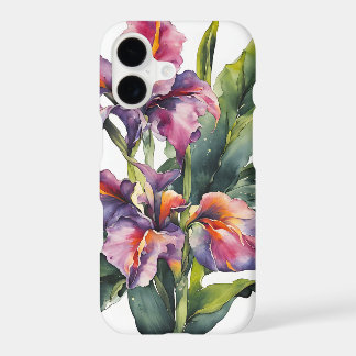 Canna - Fleurs aquarelles