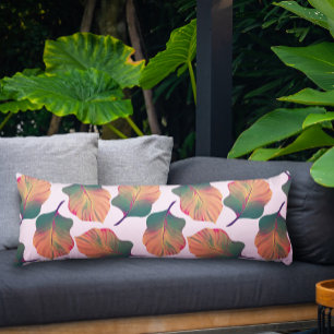Canna Tropicanna Leaves in Pastel Body Pillow