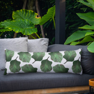 Canna Tropicanna Tropical Leaves, Green Body Pillow