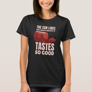 Canned Cranberry Sauce Jellied Happy Thanksgiving T-Shirt