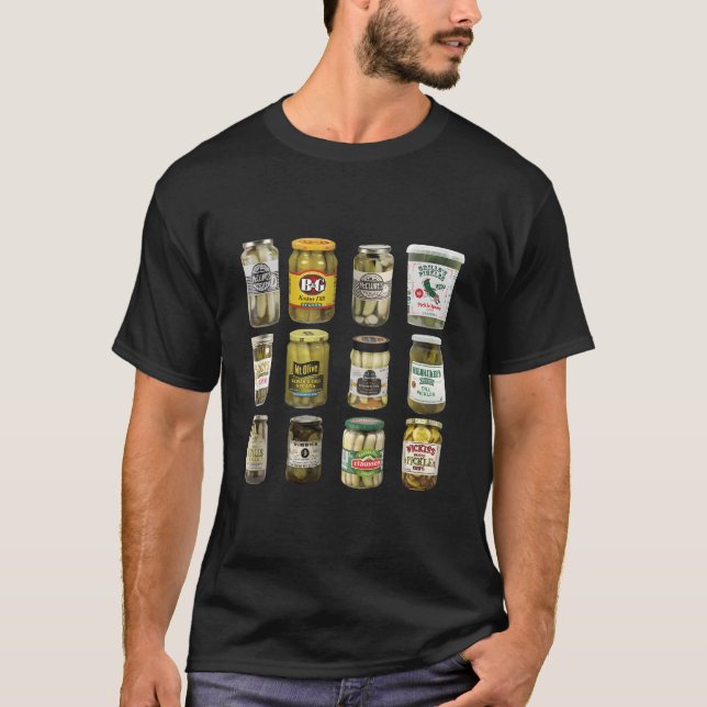 Canned Pickles T-Shirt (Front)