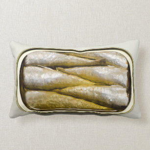 Canned Sardines Lumbar Pillow