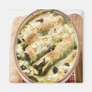 Cannelloni with spinach & sheep's cheese filling magnet
