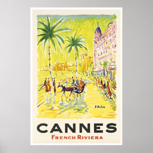 Cannes Art French Riviera Print France Travel
