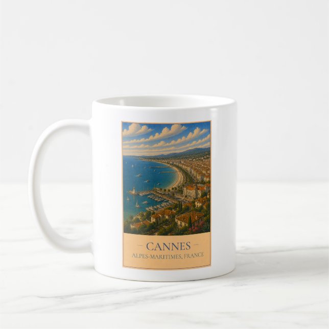 Cannes Coffee Mug (Left)