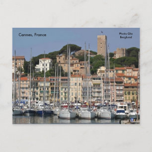 Cannes, France, Photo Ola Berglund Postcard