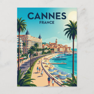 Cannes France Postcard
