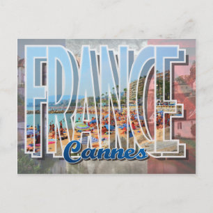 Cannes, France Postcard