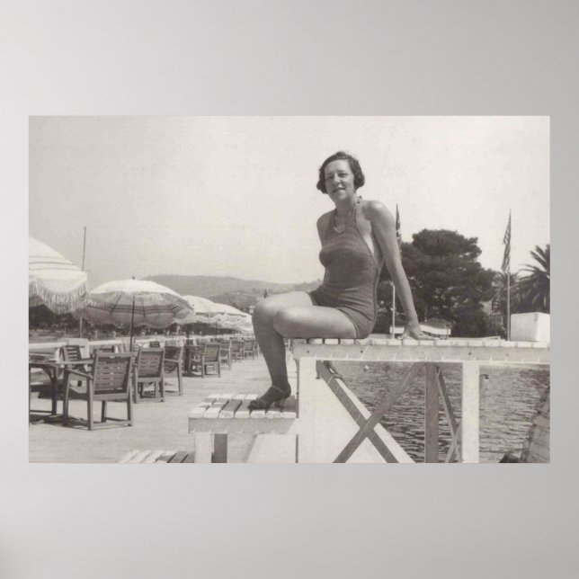 Cannes in 1930s poster (Front)