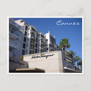 cannes retail postcard