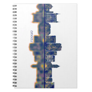 Cannes Skyline Notebook
