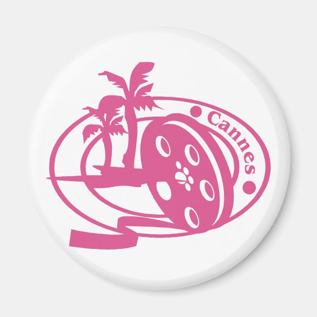 Cannes Stamp Magnet (Front)