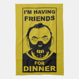  Cannibal Cook Gift Kitchen Towel