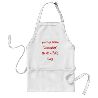 "Cannibalism" Apron