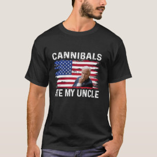 Cannibals Ate My Uncle Joe Biden Saying 2024 Vinta T-Shirt