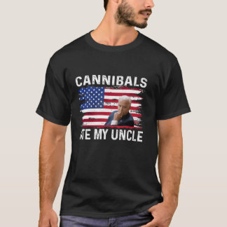 Cannibals Ate My Uncle Joe Biden Saying 2024 Vinta T-Shirt