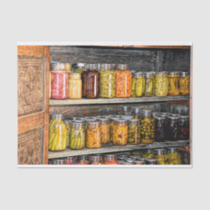 Canning Fall Harvest Preserves Tissue Paper