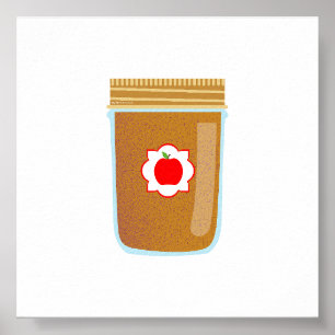 Canning Food - Apple Butter Poster