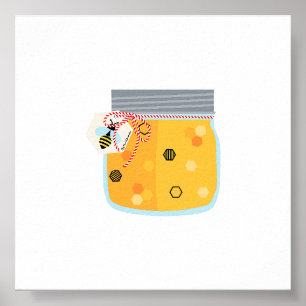Canning Food - Smaller Honey Poster