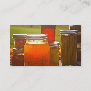 Canning in Autumn Business Card