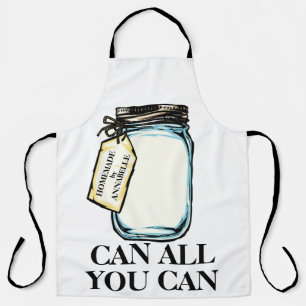 Canning Jar Personalize Long Apron