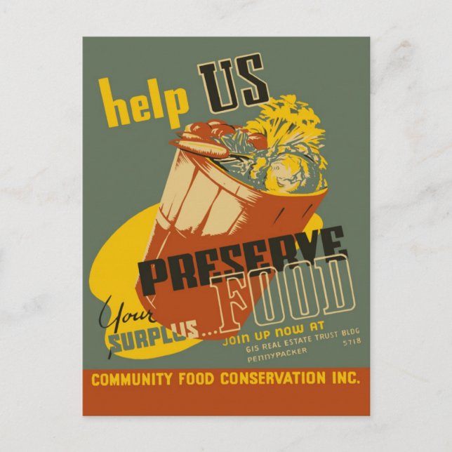 Canning Postcard (Front)