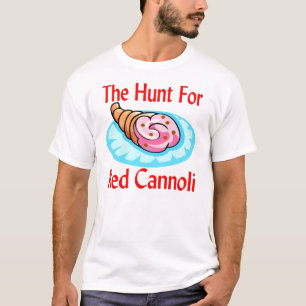 Cannoli, Rasberry Red T-Shirt