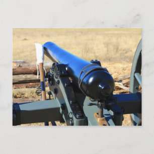 Cannon And A Ramrod Postcard