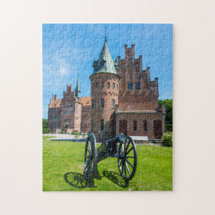 Cannon At Castle Egeskov Jigsaw Puzzle