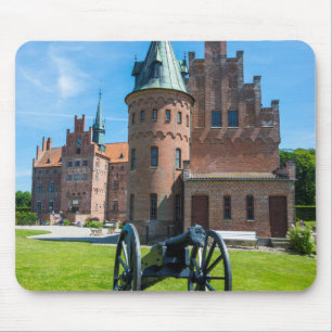 Cannon At Castle Egeskov Mouse Pad