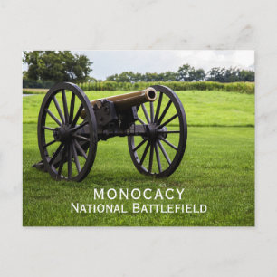 Cannon, Battle of Monocacy, Maryland Postcard