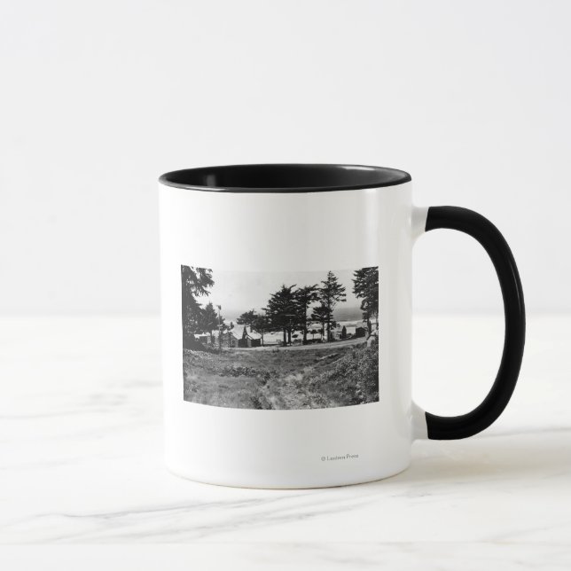 Cannon Beach, Oregon Arcadia Cottages Ocean Mug (Right)