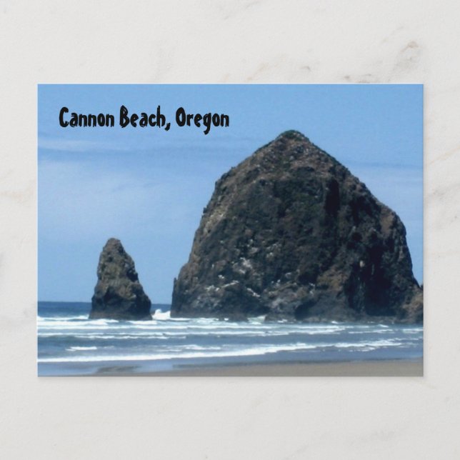 Cannon Beach, Oregon Postcard (Front)
