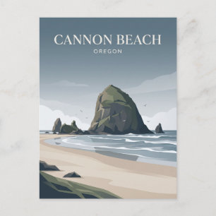 Cannon Beach Oregon Postcard