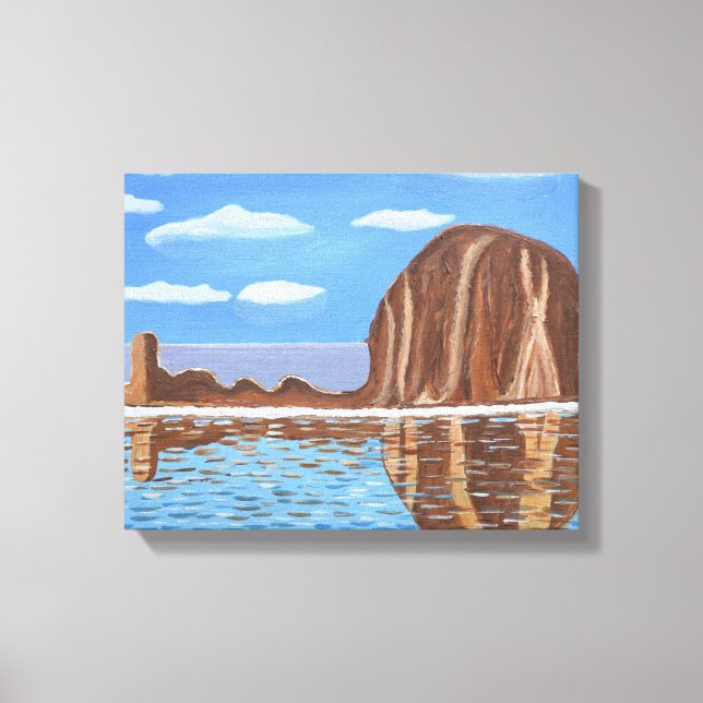 Cannon Beach Oregon toile (Recto)