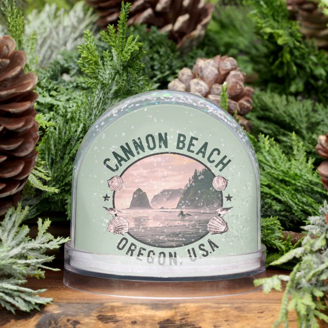 Cannon Beach Retro Vignette (Hiver)