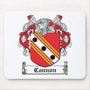 Cannon Family Crest Mouse Pad