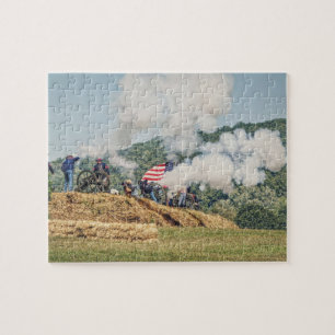 Cannon Fire Jigsaw Puzzle