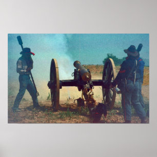 Cannon Fire Poster
