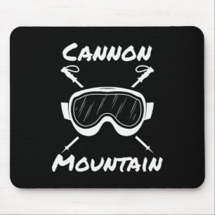 Cannon Mountain Franconia Notch Skiing Skier Ski G Mouse Pad