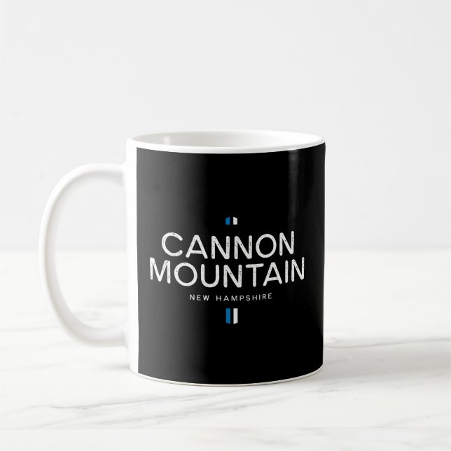 Cannon Mountain New Hampshire Coffee Mug (Left)