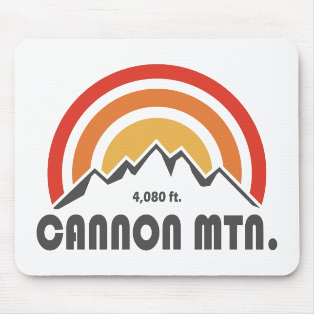Cannon Mountain New Hampshire Mouse Pad (Front)