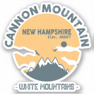 Cannon Mountain New Hampshire - Retro vintage