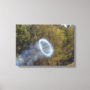 Cannon Smoke Ring Canvas Print